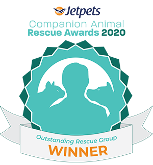 JetPets Rescue Awards Outstanding Rescue Group Winner 2020