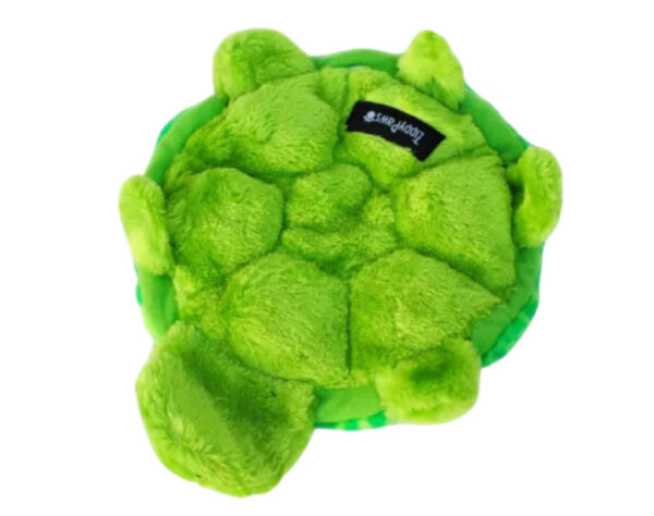 Zippy Paws Squeakie Crawler No Stuffing - SlowPoke the Turtle - Image 2