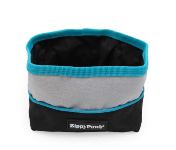 Zippy Paws Adventure Bowl On-The-Go Food and Water Bowl