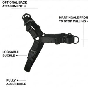 Stylish Hound Ruff N Tuff Harness PLUS 220cm Multi-Function Lead