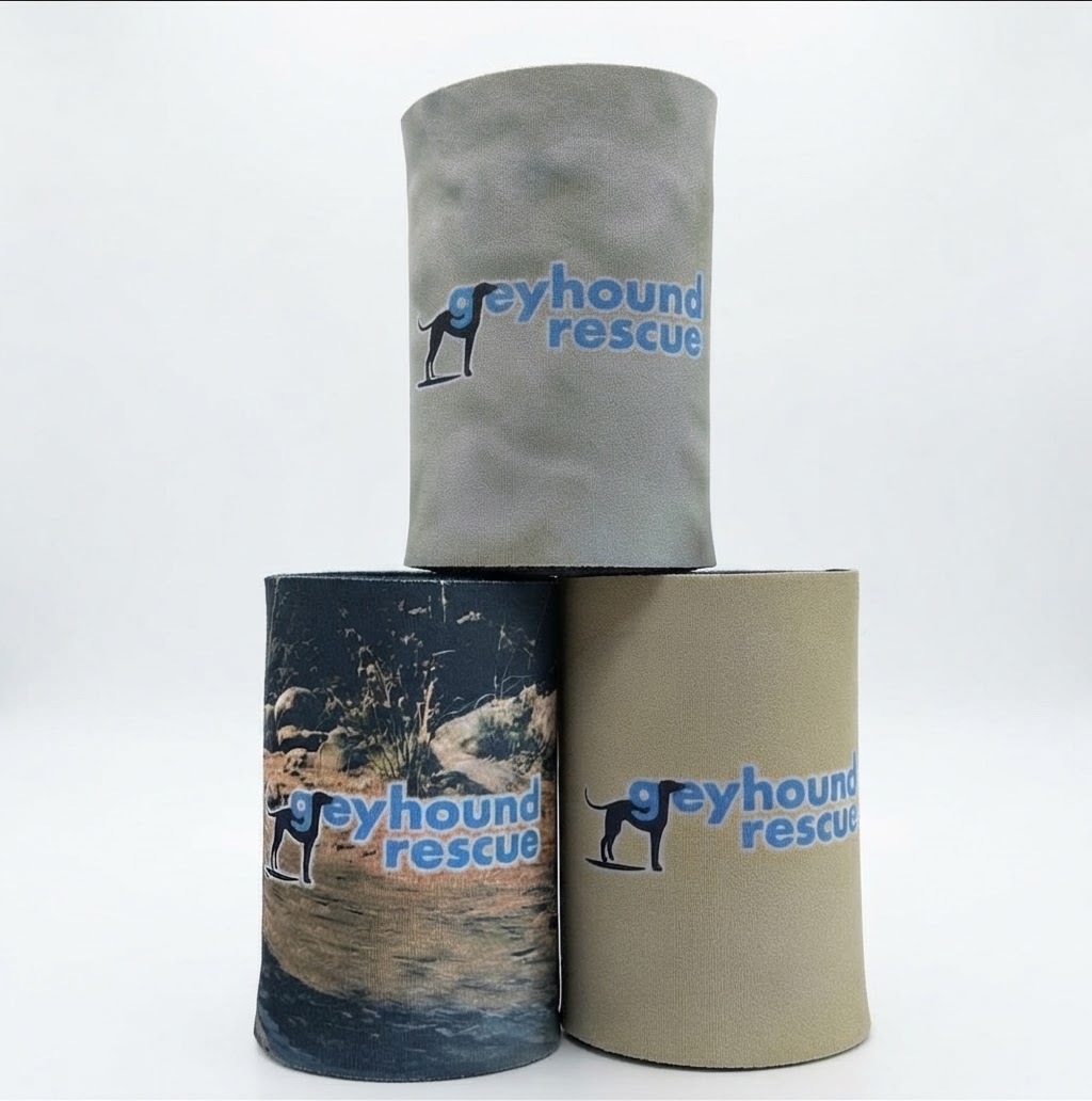Greyhound Rescue “Journey Home” Stubby Holder - Image 2