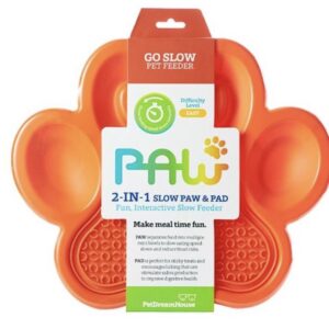 Paw 2 in 1 Slow Feeder Bowl and Lick Pad