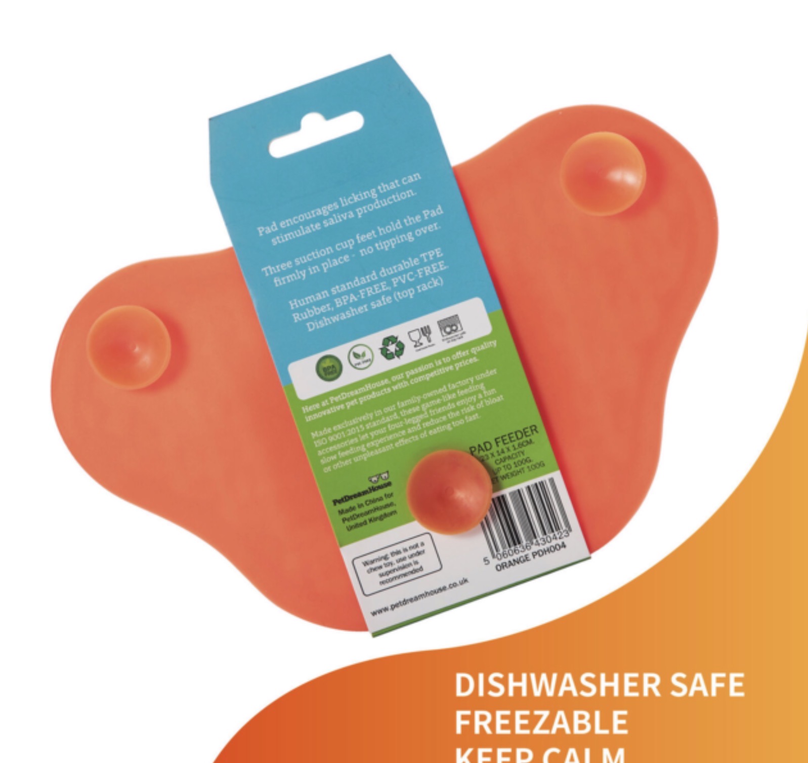 Paw 2 in 1 Slow Feeder Bowl and Lick Pad - Image 3